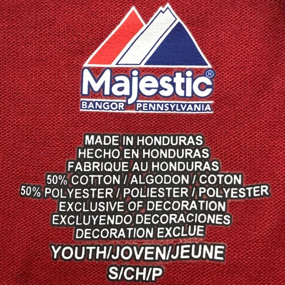 Arizona Diamondbacks 2013 MLB Youth Small Red NOS Button T-Shirt - Picture 4 of 6